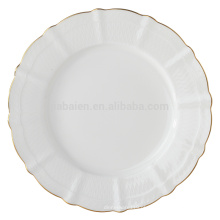 Placas de sobremesa de porcelana cerâmica de 8,5 polegadas